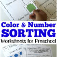 Preschool Worksheets Preschool Sorting Worksheets  Look