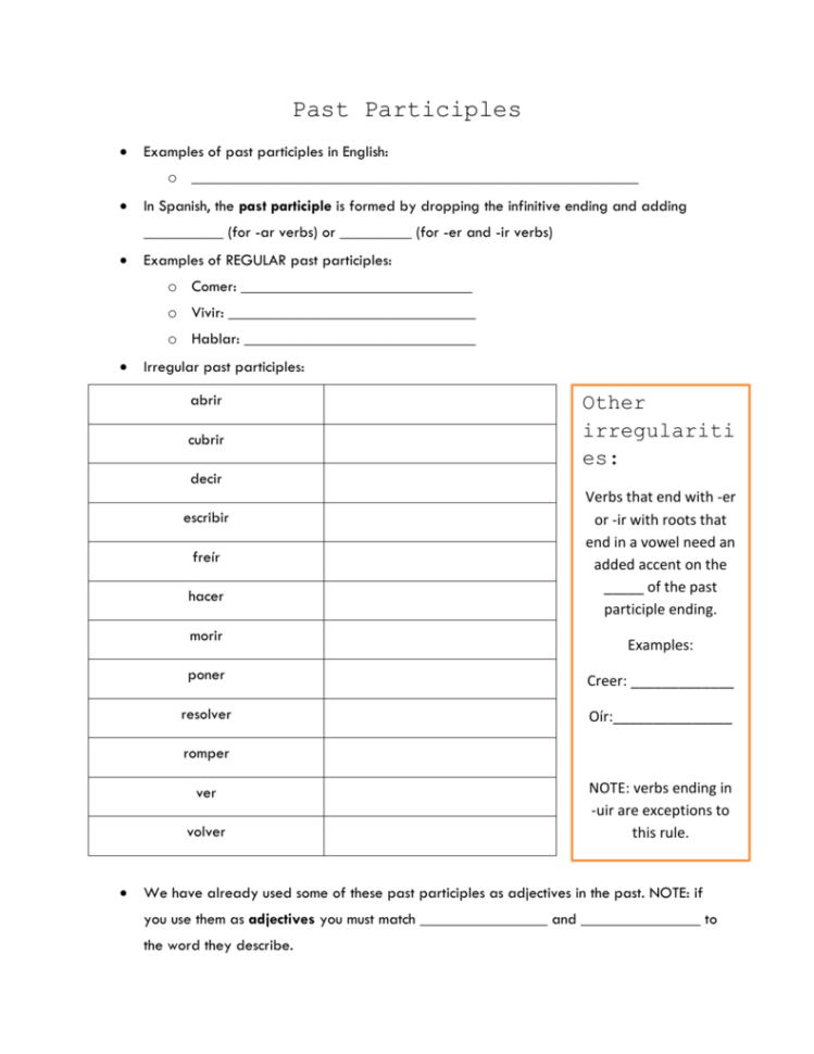 past-participle-spanish-worksheet-db-excel