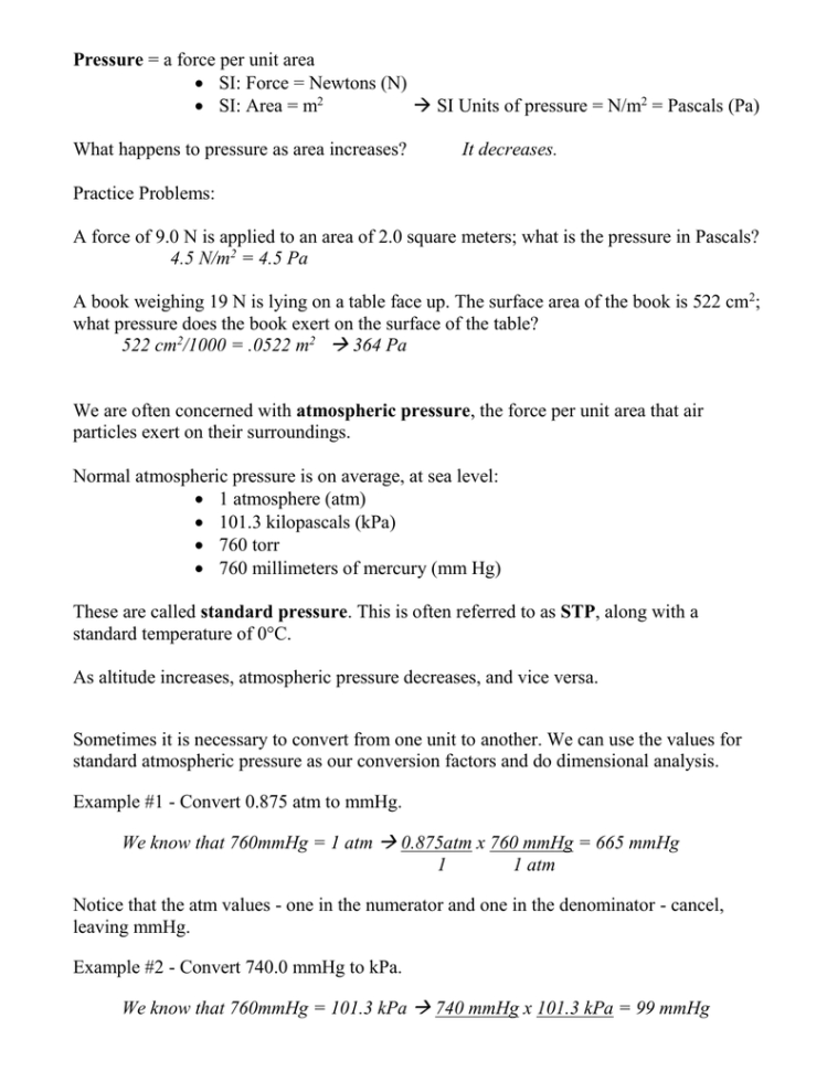 Pressure Measurement