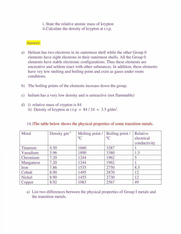 Principles Of Ecology Worksheet Answers