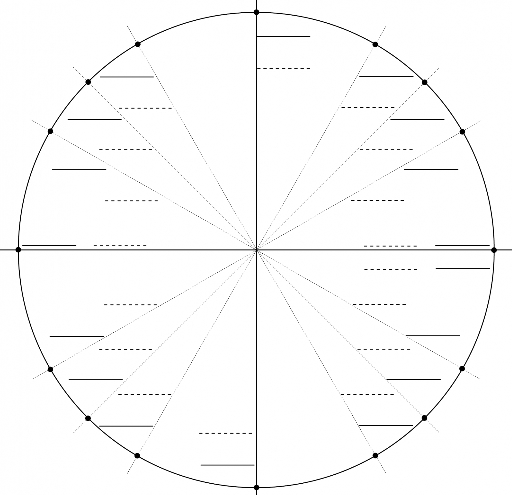 Fill In The Unit Circle Worksheet Db excel