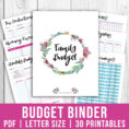 Printable Budget Binder Tercolor