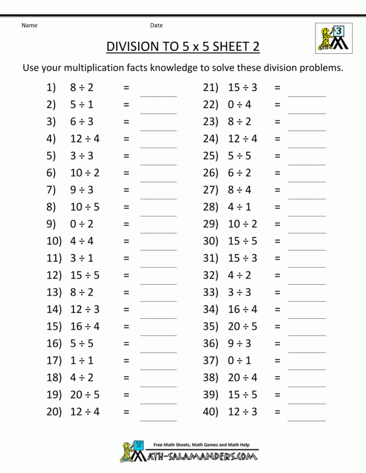 Dividing By 2 Worksheets — db-excel.com