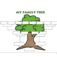 Printable Family Tree Worksheet – Verypageco