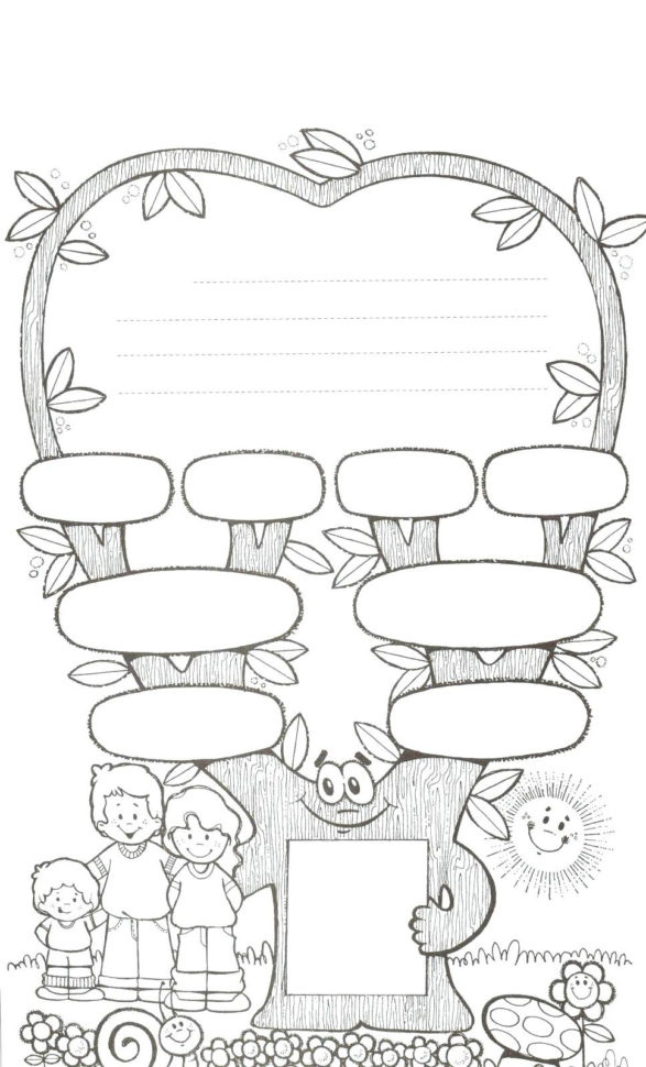 Printable Family Tree Worksheet – Verypageco
