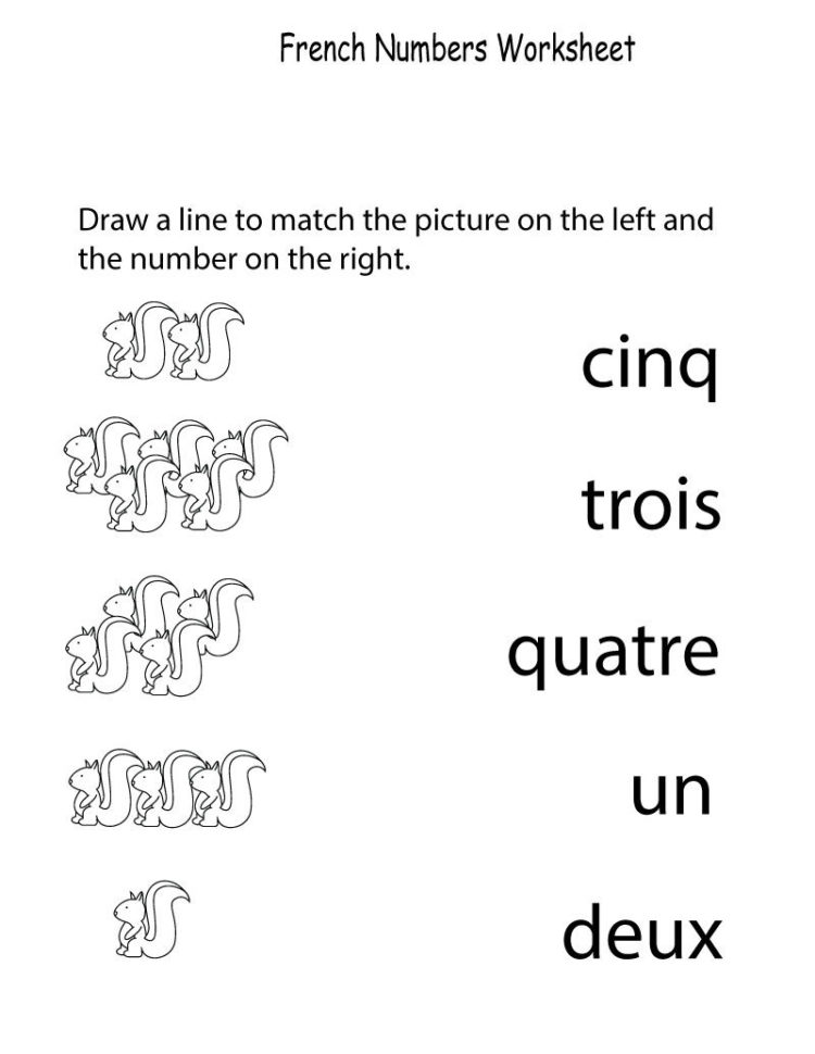 Printable French Worksheets Activity 001 » Printable Printable French Worksheets Activity 001 » Printable