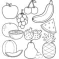Printable Healthy Eating Chart  Coloring Pages  Happiness