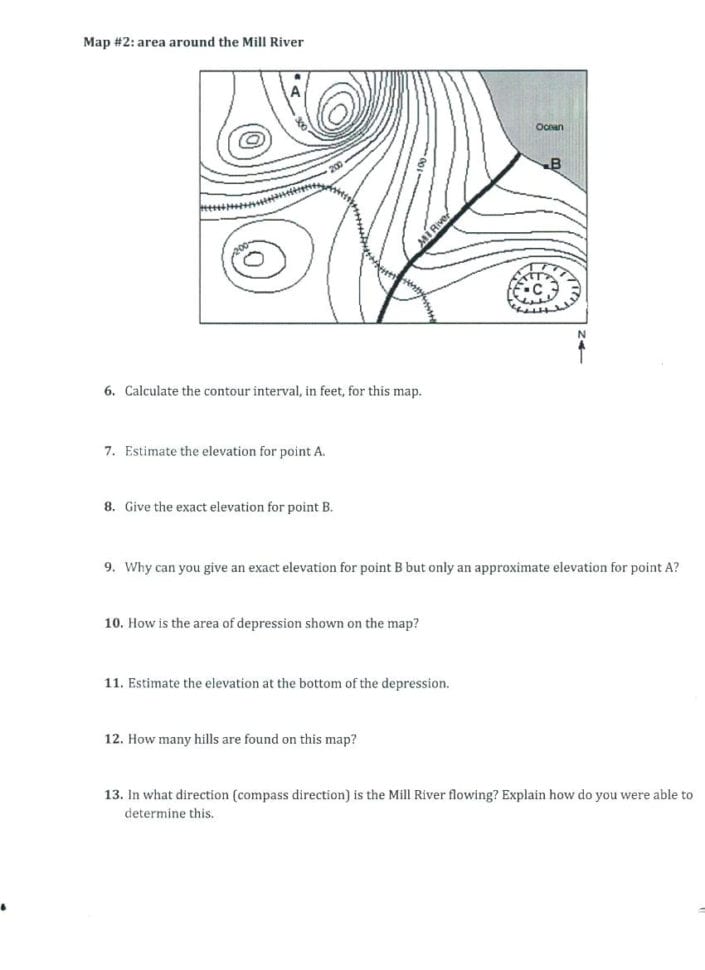 Printable Map Worksheets – Shieldprintco
