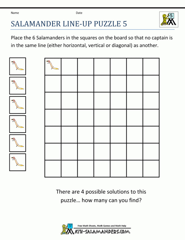 printable math puzzles 5th grade db excelcom