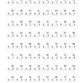 Printable Math Worksheets 8Th Grade For Multiplying And