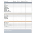 Printable Monthly Budget Worksheet Free Spreadsheet Blank Event