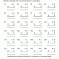 Printable Multiplication Sheets 5Th Grade