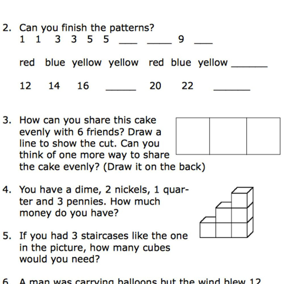 Printable Secondgrade Math Word Problem Worksheets