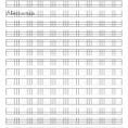 Printable Worksheets For Kids Handscrift In Grid To Learn