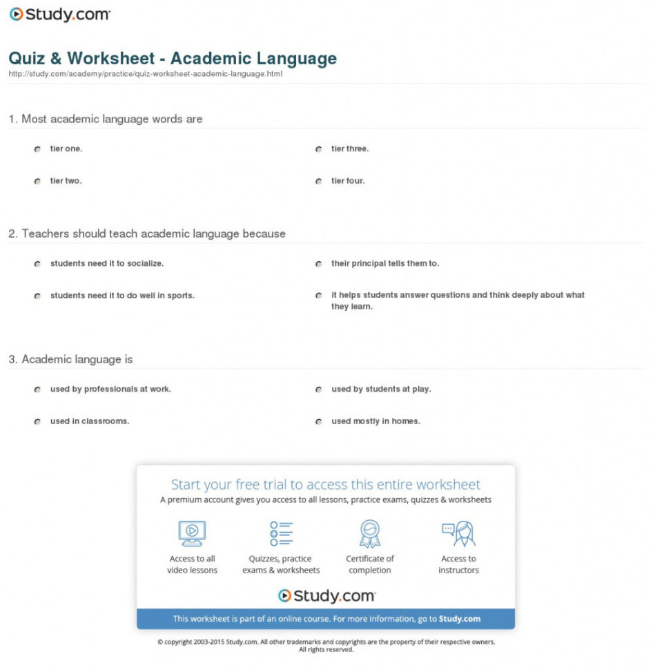 Printacademiclanguageworksheetsquizworksheet5Lovelanguages