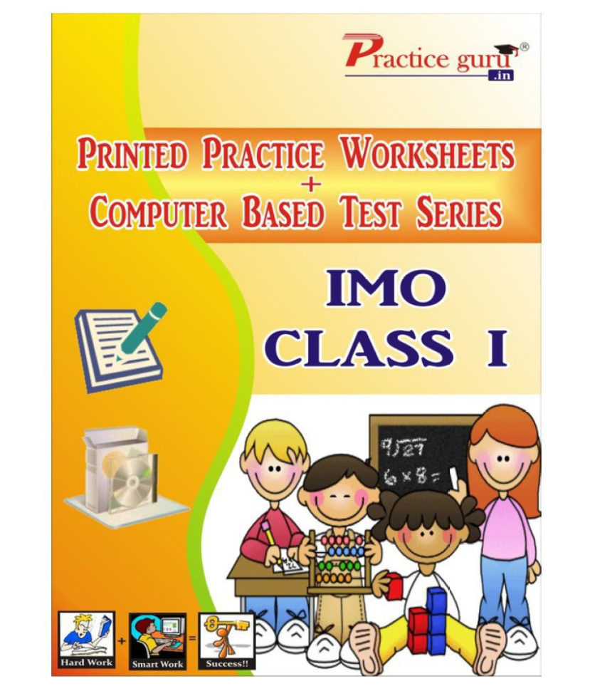 Printed Practice Worksheets  Computer Based Test Series For Imo Class 1