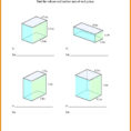 Prisms Worksheets Surface Area Of Prisms And Cylinders Worksheet