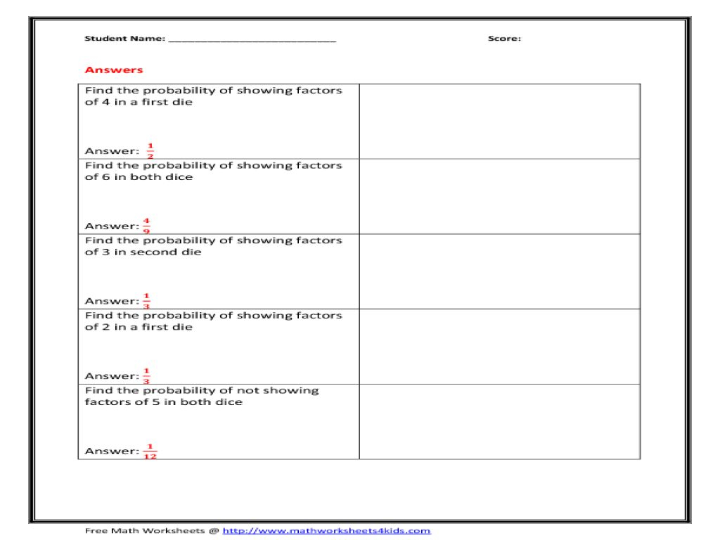 probability-worksheet-4-answer-key-thaipolicepluscom-algebra-1-probability-worksheets-with