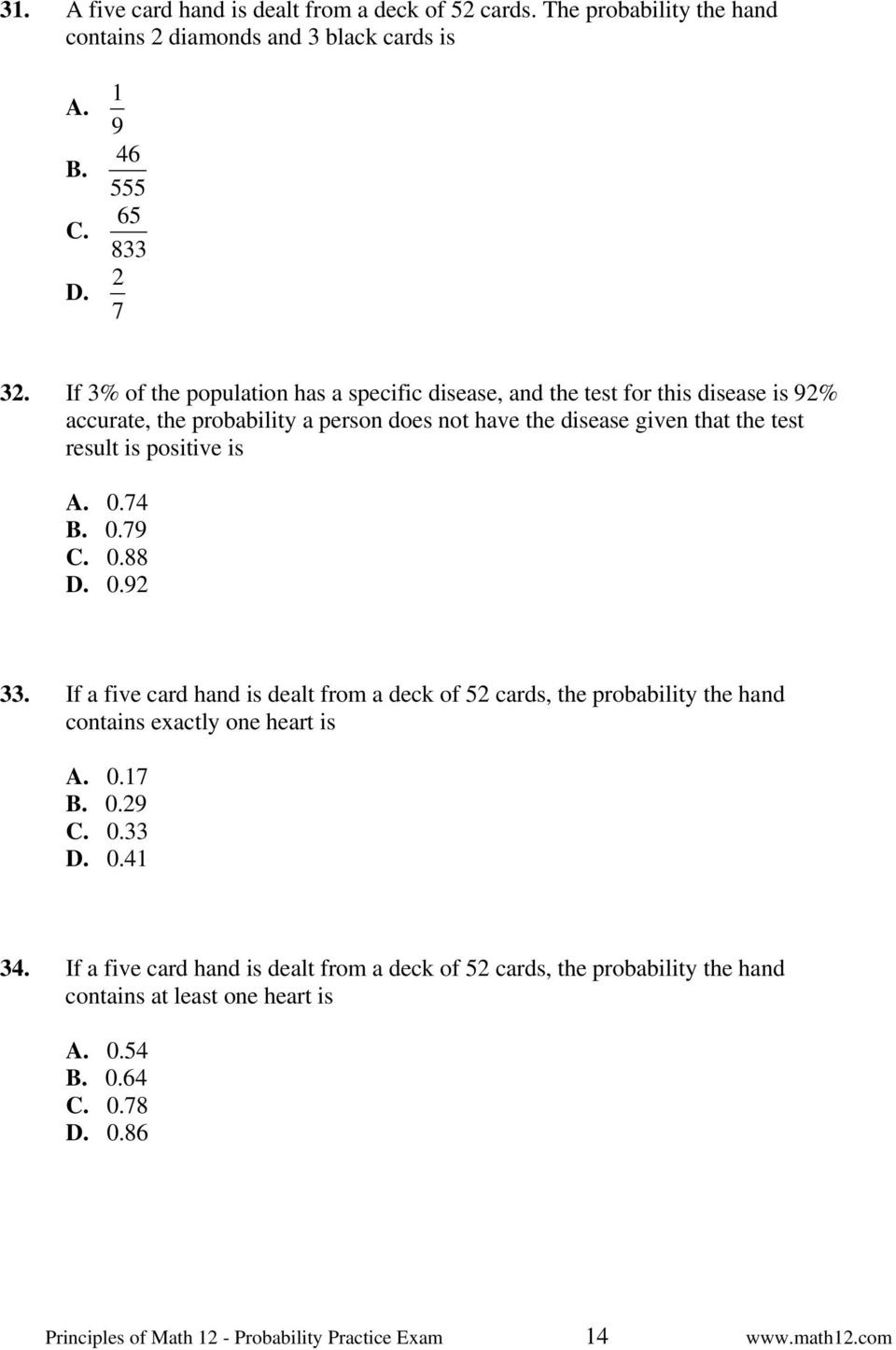 probability-with-a-deck-of-cards-worksheet-answers-db-excel