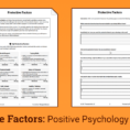 Protective Factors Worksheet  Therapist Aid