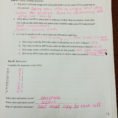 Protein Synthesis Worksheet Answer Key Part A