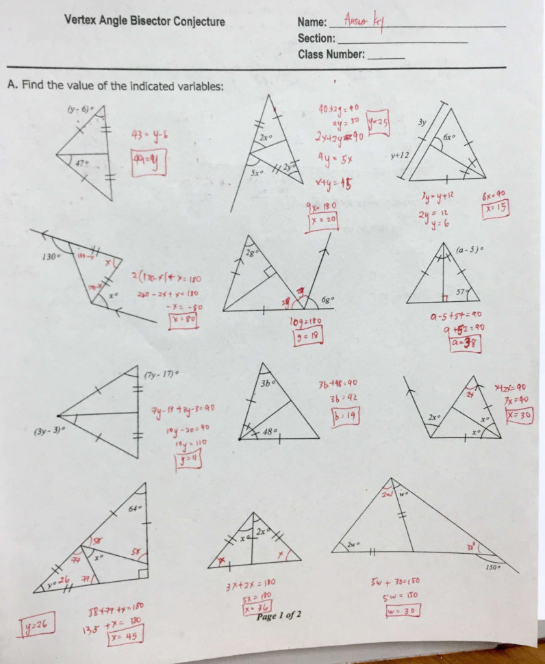 Identifying Triangles Worksheet — db-excel.com