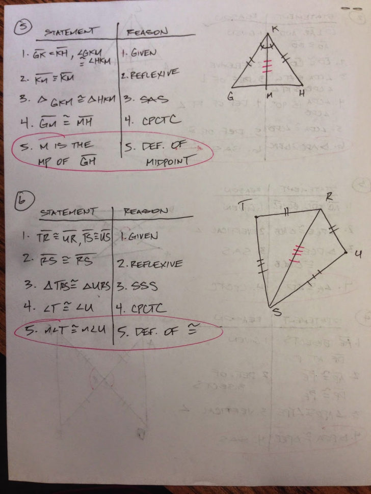 Proving Triangles Congruent Worksheet Answers  Yooob