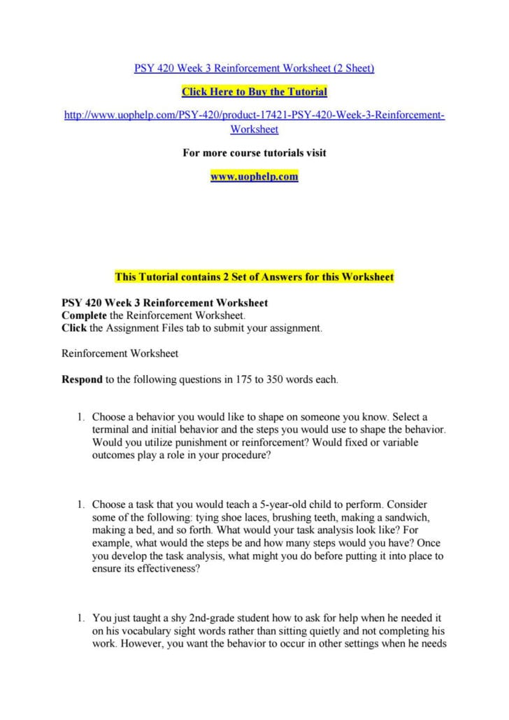 Steps To Brushing Your Teeth Worksheet