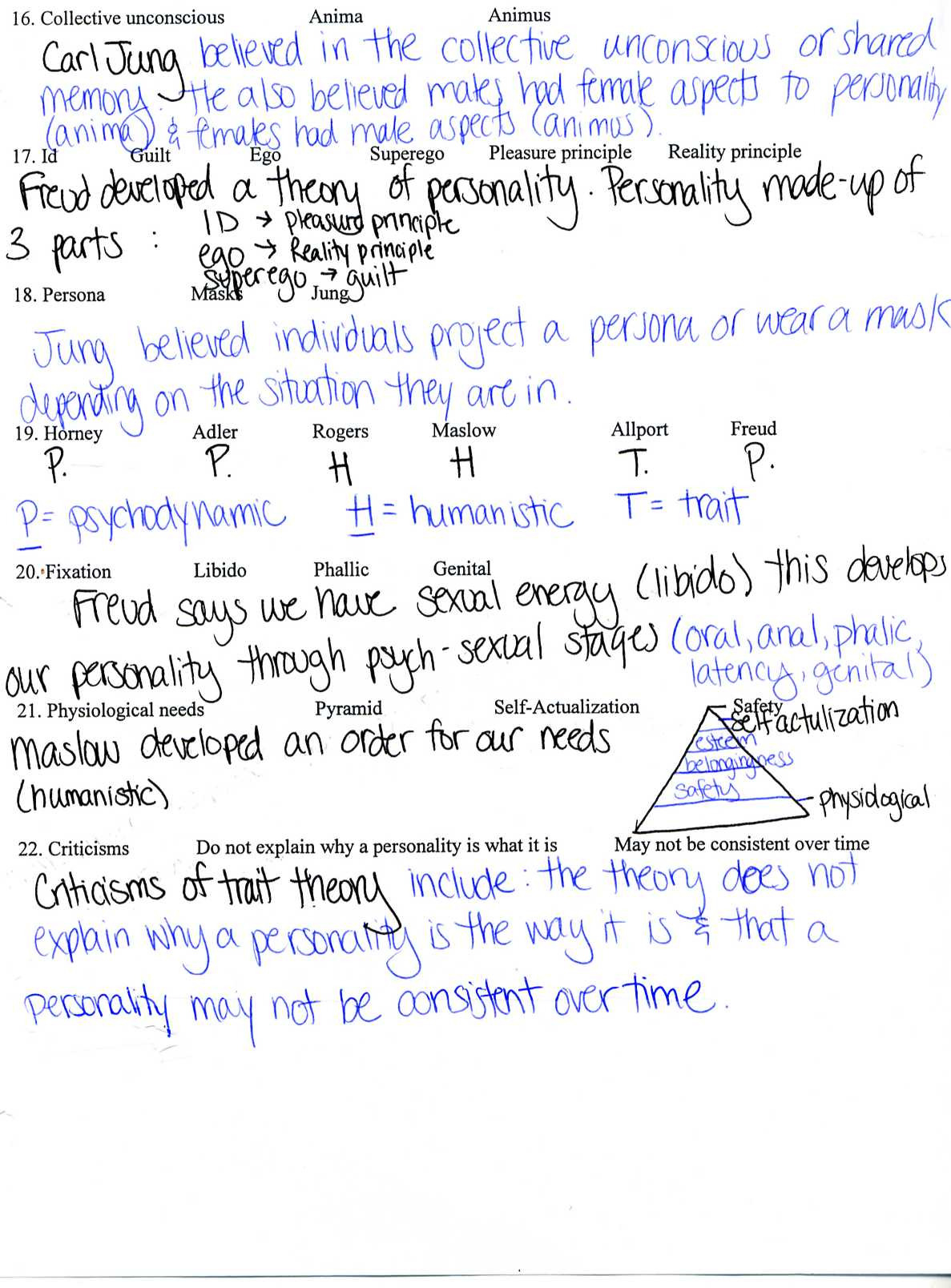 Psychology Homework  Ms Andrews' Webpage
