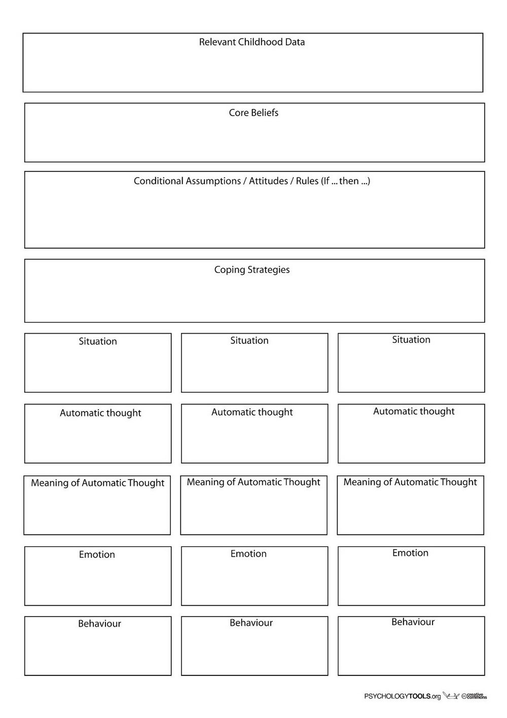 Ptsd Therapy Worksheets Db excel