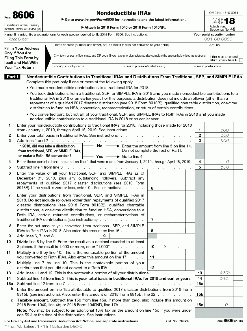 Publication 590B 2018 Distributions From Individual — Db-excel.com