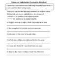 Punctuation Worksheets  Ending Punctuation Worksheets