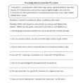 Punctuation Worksheets  Semicolon Worksheets