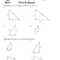Pythagorean Theorem Coloring Worksheet