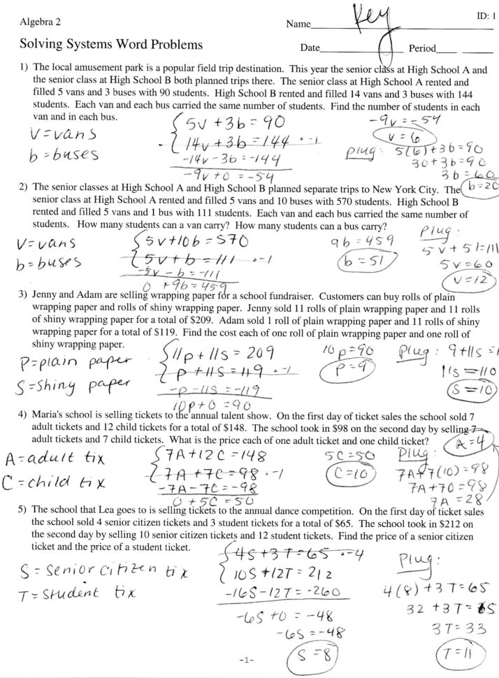 Quadratic Equations Word Problems Worksheet Math Quadratic Equation