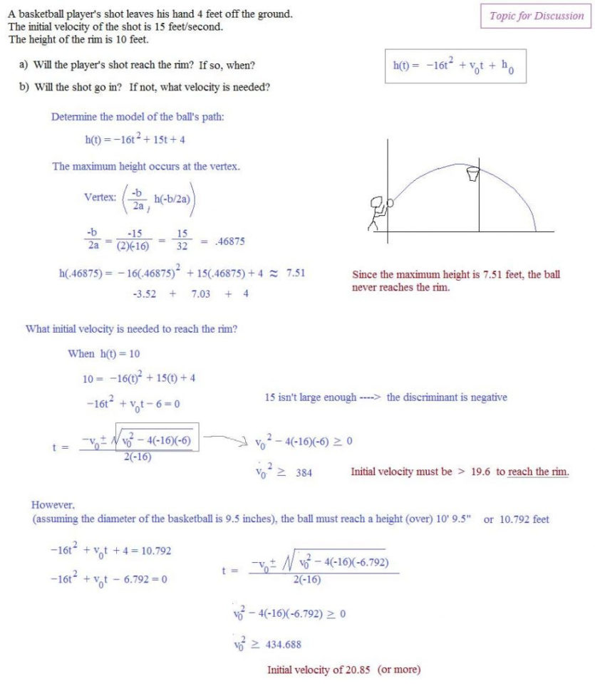 Quadratic Formula Worksheet 650756  Algebra 2 Quadratic