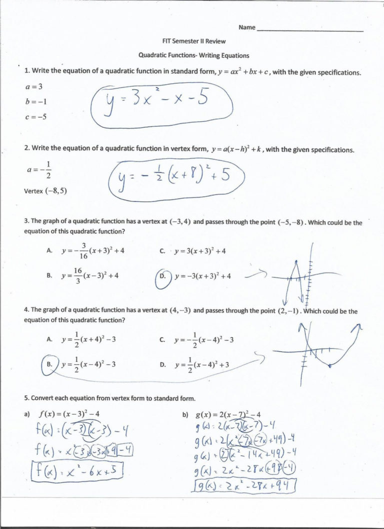 algebra-1-solving-quadratic-equations-review-youtube