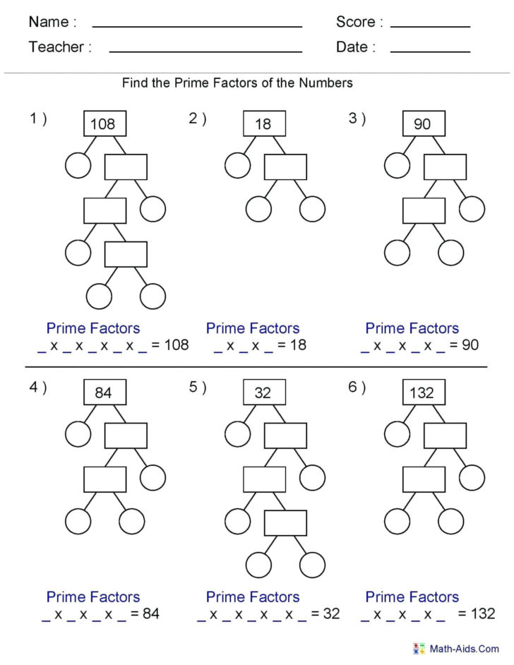 Quadratic Word Problems Worksheet