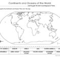 Quiz Continents  English Esl Worksheets