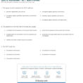 Quiz  Worksheet  Act Math Format  Study