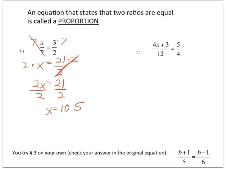 7Th Grade Proportions Worksheet