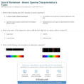 Quiz  Worksheet  Atomic Spectra Characteristics  Types