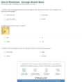 Quiz  Worksheet  Average Atomic Mass  Study