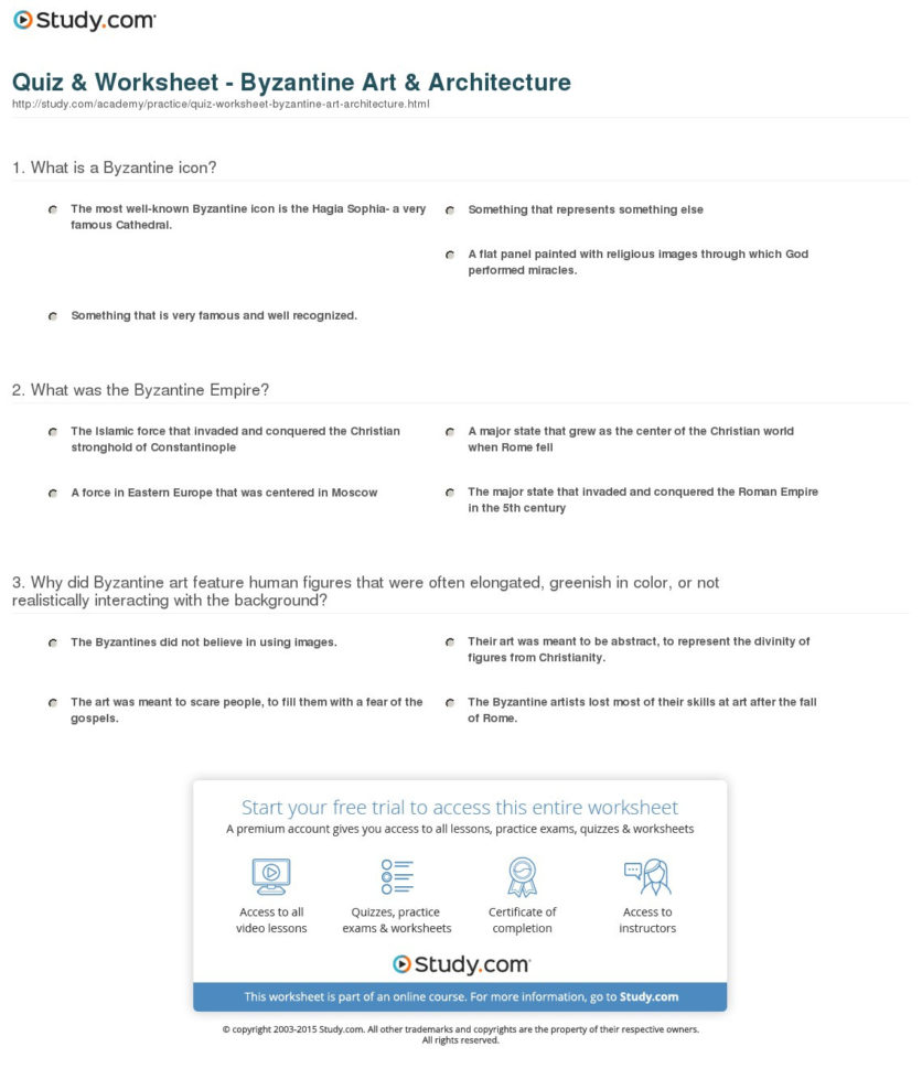 The Byzantines Engineering An Empire Worksheet Answers db excel com