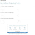 Quiz  Worksheet  Composition Of Functions  Study