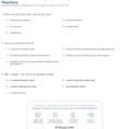 Quiz  Worksheet  Decomposition And Synthesis Reactions