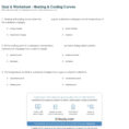 Quiz  Worksheet  Heating  Cooling Curves  Study