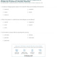 Quiz  Worksheet  How To Balance Nuclear Equations  Predict The