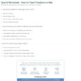 Quiz  Worksheet  How To Teach Fractions To Kids  Study
