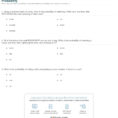 Quiz  Worksheet  Independent And Dependent Events In